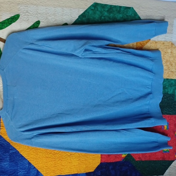 Lyle & Scott men's long sleeve pullover knit sweater, pit to pit 24", length 29" - Picture 3 of 6